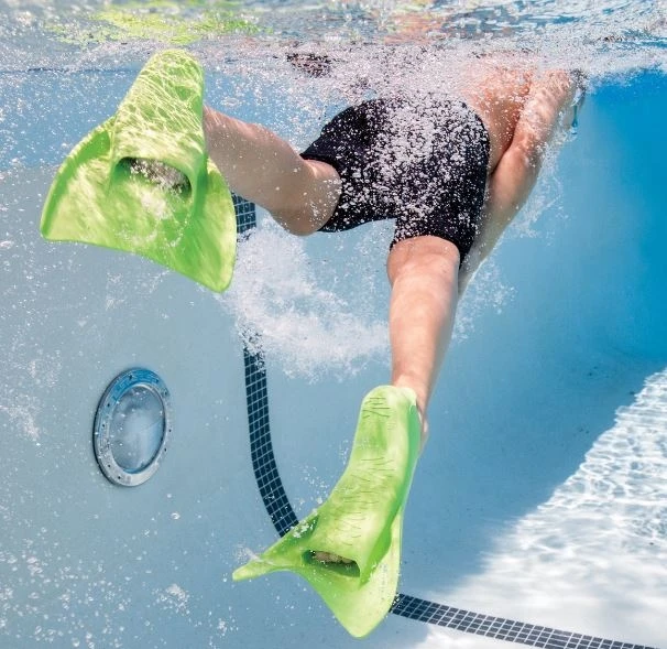 Palmes Courtes Pour Juniors BOOSTER FLOATING FINS FINIS (26-29) 2 Palmes Courtes Pour Juniors BOOSTER FLOATING FINS FINIS (26-29) – Image 2
