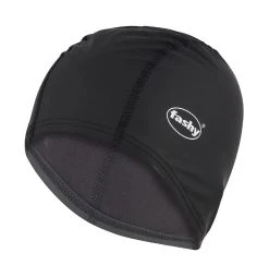 BONNET DE BAIN LYCRA MODELE LONGUE NOIR FASHY