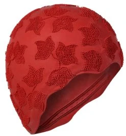 Bonnet De Bain RETRO CAP HEDERA HELIX ROUGE FASHY