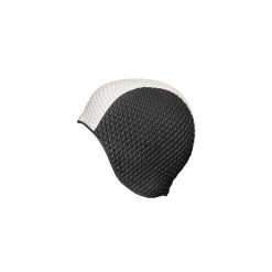 Bonnet De Bain Gaufré BUBBLE CAP NOIR / BLANC FASHY