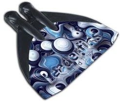 Alternative view of MONOPALME AVEC ANLE HYPER 3D FIBRE DE VERRE / CARBONE LEADERFINS
