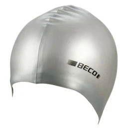 Bonnet De Bain Silicone ARGENT METALIC BECO