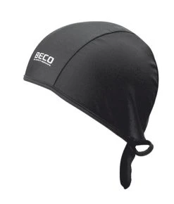 BONNET DE BAIN BANDANA NOIR BECO