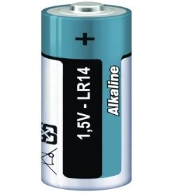 PILE BÂTON ALCALINE LR14 - LOT DE 2