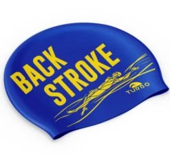 Bonnet De Bain Silicone BACKSTROKE BLEU ROYAL TURBO