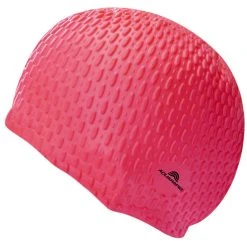 Bonnet De Bain Gaufré BUBBLE CAP BICE FUCHSIA AQUARAPID