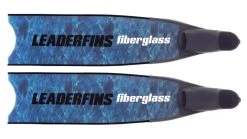 Palmes De Plongée Fibre De Verre BLUE CAMOUFLAGE FINS LEADERFINS