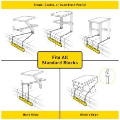 Alternative view of Système Pour Travailler Les Départs En Dos BACKSTROKE START WEDGE FINIS