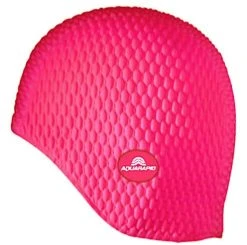 Bonnet De Bain Gaufré BUBBLE CAP FUCHSIA AQUARAPID