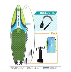 Stand Up Paddle Board AIR SURF 6' COASTO 7 Stand Up Paddle Board AIR SURF 6' COASTO -LEADERFINS Magasin capture d cran 2022 06 02 073520