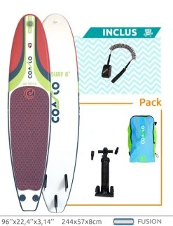 Stand Up Paddle Board AIR SURF 8' COASTO