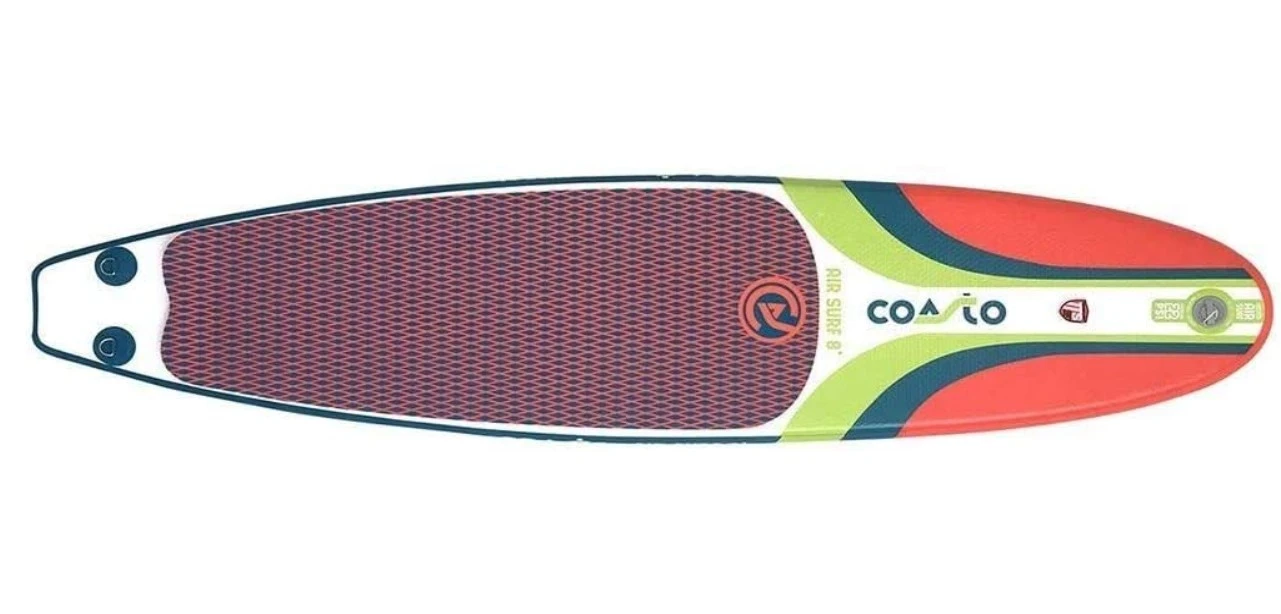Stand Up Paddle Board AIR SURF 8' (AILERONS AMOVIBLES) COASTO 1 Stand Up Paddle Board AIR SURF 8' (AILERONS AMOVIBLES) COASTO