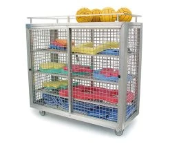 GRAND CHARIOT DE RANGEMENT EN ALUMINIUM SUPER GOLFINHO