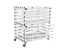 CHARIOT DE RANGEMENT POUR ACCESSOIRES DE NATATION / AQUAGYM EN PVC GOLFINHO