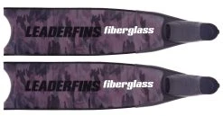 Alternative view of Palmes De Plongée Fibre De Verre GRAY CAMOUFLAGE FINS LEADERFINS