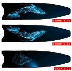 Alternative view of Palmes De Plongée CREATURE BI-FINS LEADERFINS