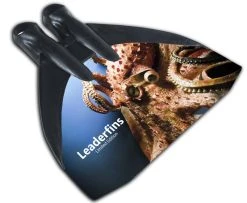 Alternative view of MONOPALME AVEC ANGLE HYPER OCTOPUS FIBRE DE VERRE / CARBONE LEADERFINS