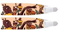 Palmes De Plongée FUNNY BI-FINS LEADERFINS