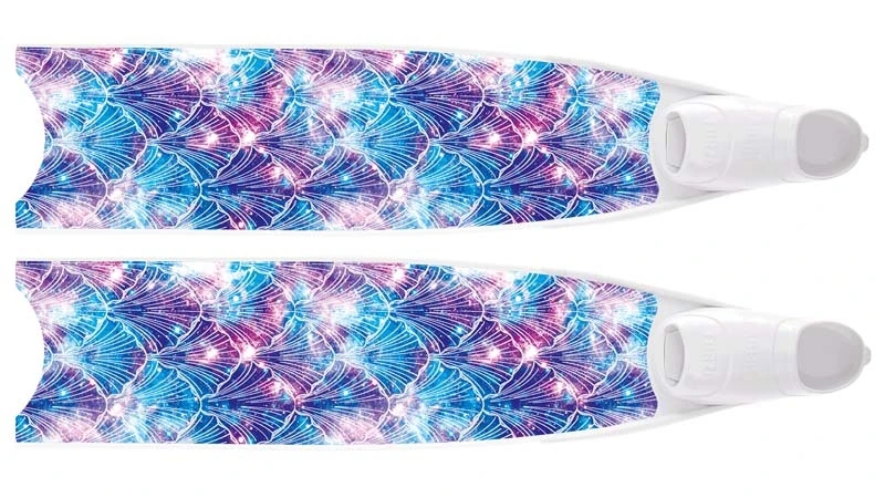 Palmes De Plongée Fibre De Verre MERMAID GALAXY SEMI TRANSPARENT BI-FINS LEADERFINS 1 Palmes De Plongée Fibre De Verre MERMAID GALAXY SEMI TRANSPARENT BI-FINS LEADERFINS