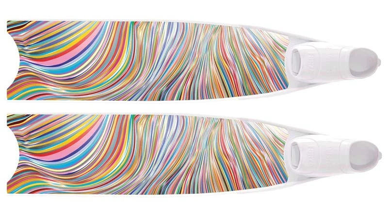 Palmes De Plongée Fibre De Verre RAINBOWLINE SEMI-TRANSPARENT BI-FINS LEADERFINS 1 Palmes De Plongée Fibre De Verre RAINBOWLINE SEMI-TRANSPARENT BI-FINS LEADERFINS