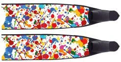 Alternative view of Palmes De Plongée PAINT BI-FINS LEADERFINS