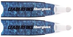 Alternative view of Palmes De Plongée Fibre De Verre BLUE CAMOUFLAGE FINS LEADERFINS