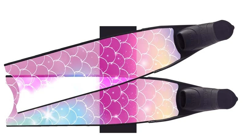 Palmes De Plongée Fibre De Verre MERMAID SEMI-TRANSPARENT BI-FINS LEADERFINS 1 Palmes De Plongée Fibre De Verre MERMAID SEMI-TRANSPARENT BI-FINS LEADERFINS