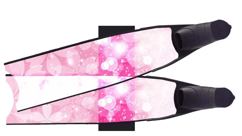 Palmes De Plongée Fibre De Verre FLOWERS SEMI-TRANSPARENT BI-FINS LEADERFINS 1 Palmes De Plongée Fibre De Verre FLOWERS SEMI-TRANSPARENT BI-FINS LEADERFINS
